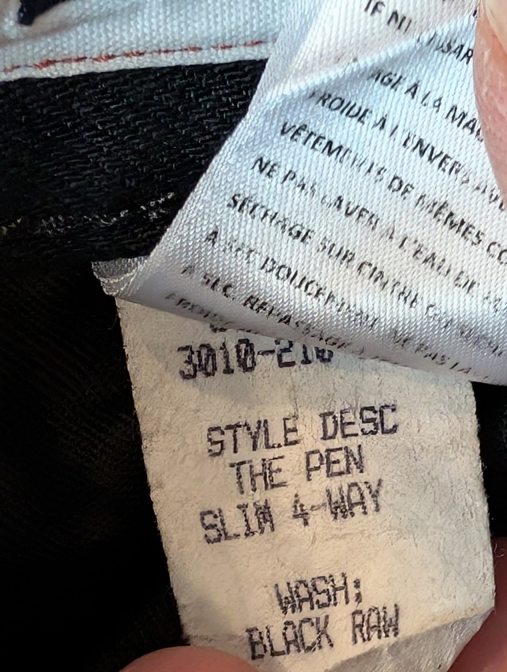 Hiroshi Kato The Pen Slim Selvedge Denim Jeans Men's Size 34 x 27.5 Made in USA - Picture 4 of 7